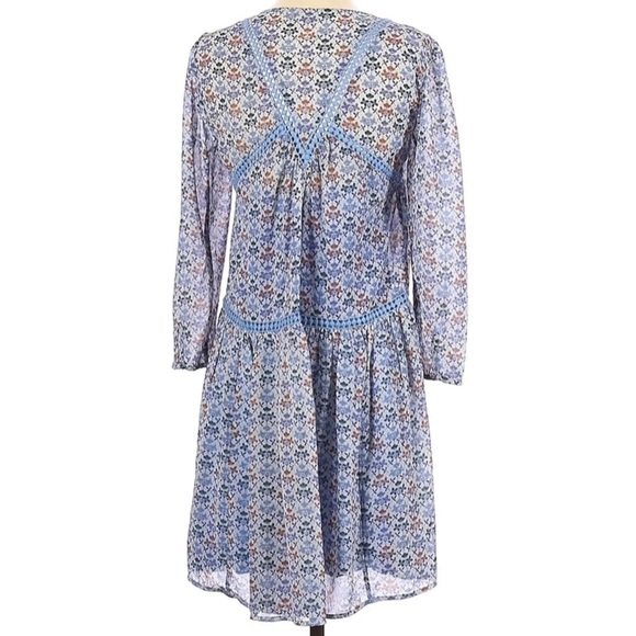 HOLDING HORSES ANTHROPOLOGIE BETONY FLORAL SWING DRESS SIZE 8 - Picture 6 of 15